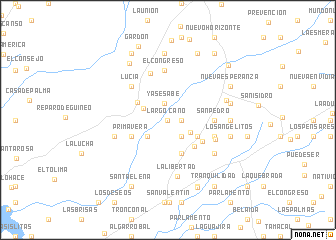 map of Caño Largo